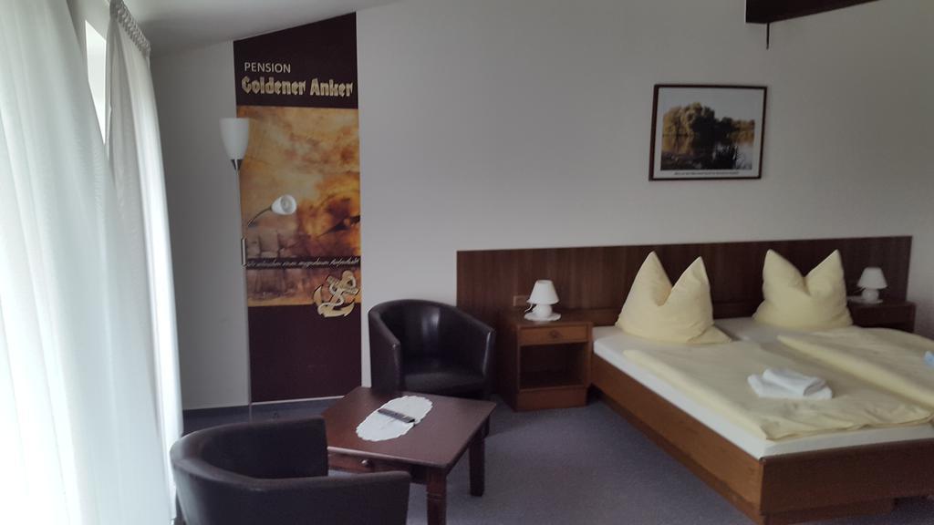 Goldener Anker Hotell Genthin Exteriör bild